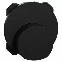 SCHNEIDER ELECTRIC - Odace - enjoliveur seul - pour sortie de câble - noir onyx (S949660)