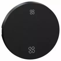 SCHNEIDER ELECTRIC - Odace - enjoliveur seul - pour va-et-vient ou poussoir - VMC - noir onyx (S949235)
