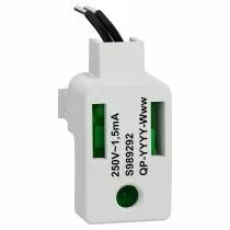 SCHNEIDER ELECTRIC - Odace - LED verte 1,5mA 250V à câbler - localisat/témoin - forte luminosité (S989292)