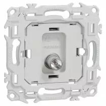 SCHNEIDER ELECTRIC - Odace - prise TV simple mâle - sortie coaxiale - sans enjoliveur (S980445)