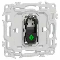SCHNEIDER ELECTRIC - Odace - va-et-vient ou poussoir - 10AX - sans enjoliveur (S980204)