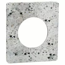 SCHNEIDER ELECTRIC - Odace Architecte - plaque de finition 1 poste - effet Terrazzo (S954802)