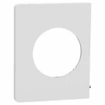 SCHNEIDER ELECTRIC - Odace Architecte - plaque de finition latérale - effet Céramique Blanc (S951800)