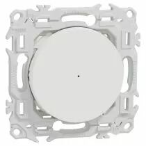 SCHNEIDER ELECTRIC - Wiser Odace - variateur poussoir connecté 2 ou 3 fils zigbee - blanc craie (S920522)