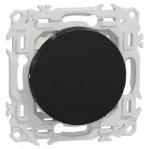 SCHNEIDER ELECTRIC - Wiser Odace - variateur poussoir connecté 2 ou 3 fils zigbee - noir onyx (S940522)