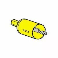 Scie cloche pour boite applique Batibox cloison s�che 893 46 - �40
