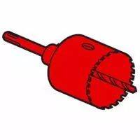 Scie multimat�riaux � concr�tion carbure de Tungst�ne Batibox - �32 mm