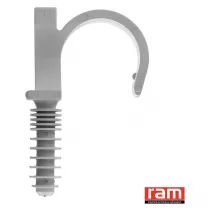 seau 100 ramclip gris simple 20 mm (55820)