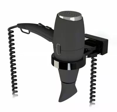 S�che-Cheveux CALISTO noir + Support universel (8221632)