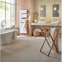 S&egrave;che-serviettes connect&eacute; Nefertiti m&acirc;t &agrave; gauche souff 1500W blanc carat (850054)