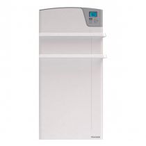 Sèche-serviettes Majorque digital avec soufflerie 1400W blanc (493151)