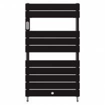 Sèche-serviettes Riviera 2 eau chaude 0491W noir carbone (496107)