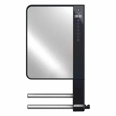 S�che-serviettes soufflant Illico 3 avec barres et miroir 1800W gris (491374)