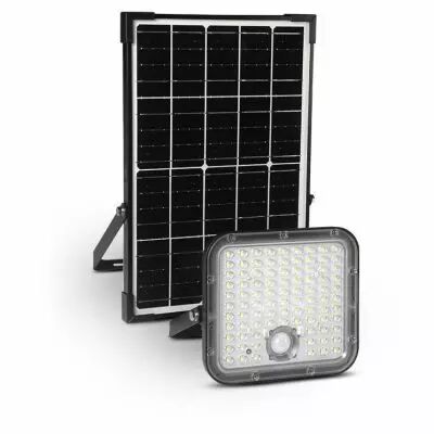 sedum projecteur solaire 30w 3000k asym detect ir 3ans (100752)