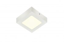 SENSER 12, applique et plafonnier intérieur, carré, blanc, LED, 8,2W, 4000K (1004703)