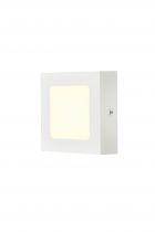 SENSER 12, applique et plafonnier intérieur, carré, blanc, LED, 8,2W, 4000K (1004703)