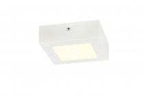 SENSER 12, applique et plafonnier intérieur, carré, blanc, LED, 8,2W, 4000K (1004703)