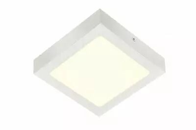 SENSER 18, applique et plafonnier int�rieur, carr�, blanc, LED, 12W, 4000K (1004704)
