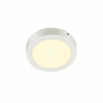 SENSER 18, applique et plafonnier int�rieur, rond, blanc mat, LED, 12W, 3000K, variable Triac (1003015)
