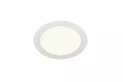 SENSER 18, encastr� de plafond int�rieur, rond, blanc, LED, 4000K (1004695)