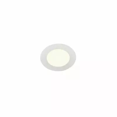 SENSER 18, encastr� de plafond int�rieur, rond, blanc mat, LED, 9,7W, 3000K (1003009)