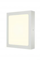 SENSER 24, applique et plafonnier intérieur, carré, blanc, LED, 15W, 4000K (1004705)