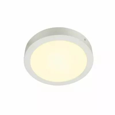 SENSER 24, applique et plafonnier int�rieur, rond, blanc mat, LED, 14,6W, 3000K, variable Triac (1003016)