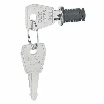Serrure � cl� n� 850 - pour coffrets Plexo (001966)