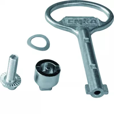 Serrure dble barre+cl� IP5-6 (FZ501)