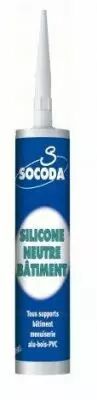 Silicone B�timent Transparent 310ml (109907)