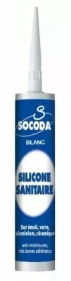 Silicone sanitaire Blanc 310ml (109774)