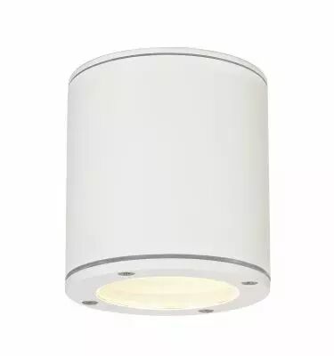 SITRA, plafonnier ext�rieur, blanc, GX53/TCR-TSE, 9W max, IP44 (231541)