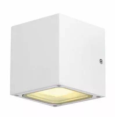 SITRA CUBE, applique ext�rieure, blanc, GX53/TCR-TSE, 2x 9W max, IP44 (232531)