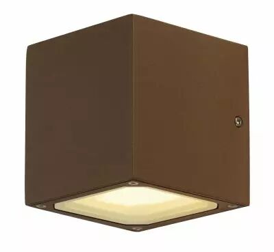 SITRA CUBE, applique ext�rieure, rouille, GX53/TCR-TSE, 2x 9W max, IP44 (232537)
