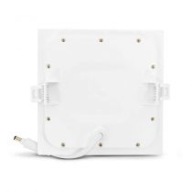 slimy carre downlight 150 x 150mm 10w 3000k pc (77531)