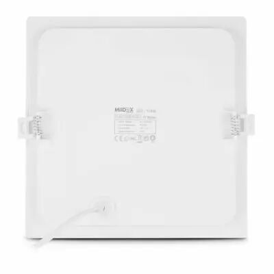 slimy carre downlight 200 x 200mm 15w 6000k pc (77650)
