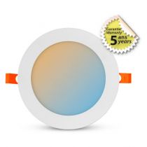 slimy cct downlight diam 175mm 12w 3k/4k/6k dim connect (77676)