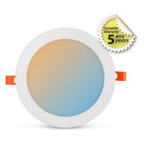 slimy cct downlight diam 190mm 15w 3k/4k/6k dim connect (77677)