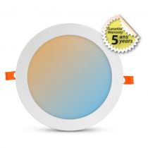 slimy cct downlight diam 225mm 18w 3k/4k/6k dim connect (77678)
