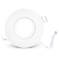 slimy downlight diam 85mm blc 3w 4000k alu  (7745)