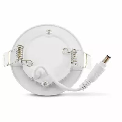 slimy downlight diam 85mm blc 3w 6000k alu  (7744)