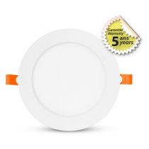 slimy ii downlight diam 175mm 12w 3000k alu blc 5ans (100031)