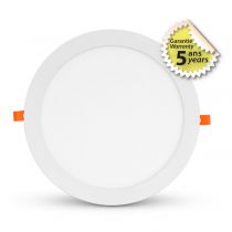 slimy ii downlight diam 300mm 24w 4000k alu blc 5ans (100084)