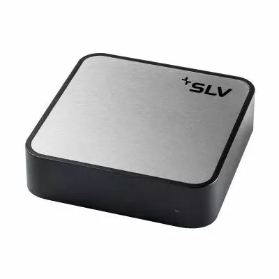 SLV VALETO�, syst�me de gestion d\'�clairage, int�rieur, passerelle, m�tal bross�/noir (1002411)