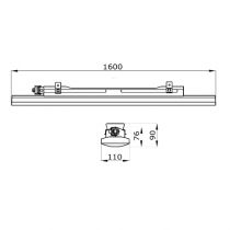 SMART[3] 1600MM 26W 3340 lm TRANSPARENT (S3158T)