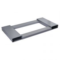 Socle juxtaposable 100 x 1425 x 725 mm pour armoire XL³ 6300 (021131)