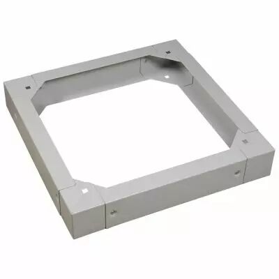 Socle m�tal Linkeo - haut. 100 m - pour baie larg x prof 600x600 mm (646400)