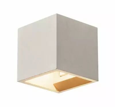 SOLID CUBE, applique int�rieure, gris, G9/QT14, 25W max, b�ton (1000910)