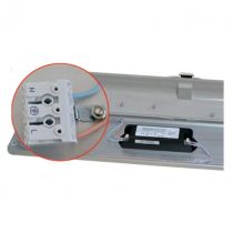 somme etanche led int 1232 x 140mm 48w 3000k ip65 (x 4) (75817)