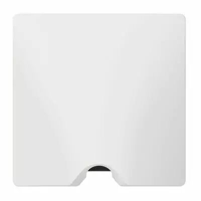 Sortie de c�ble IP21 dooxie livr�e compl�te avec plaque finition blanc (600323)